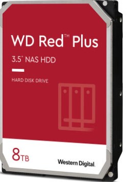 Western Digital WD Red Plus NAS Hard Drive WD80EFZZ - Festplatte - 8 TB - intern - 3.5'' (8.9 cm) - SATA 6GB/s