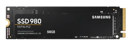 Samsng SSD 980, 500GByte NVMe M2